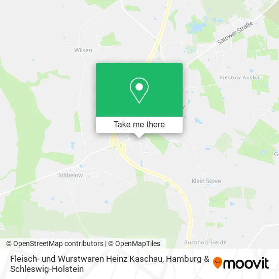 Карта Fleisch- und Wurstwaren Heinz Kaschau