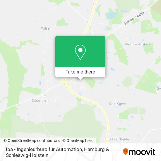 Карта Iba - Ingenieurbüro für Automation