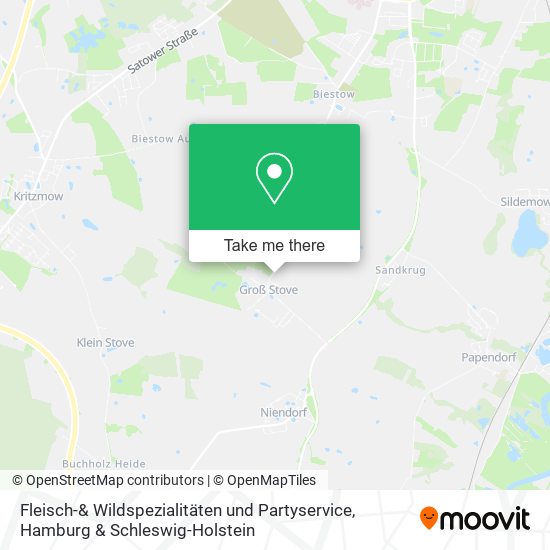 Fleisch-& Wildspezialitäten und Partyservice map