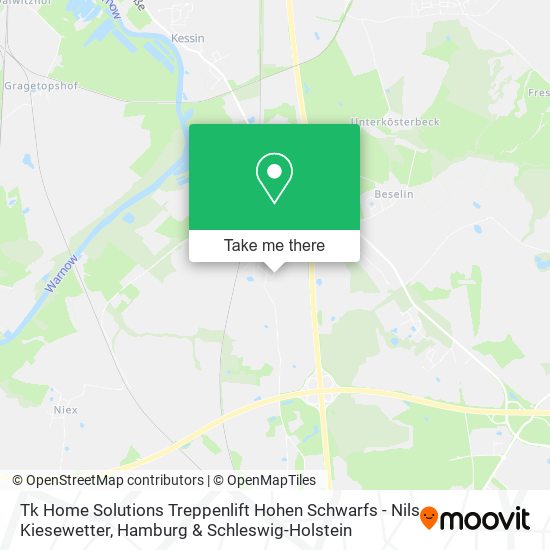Tk Home Solutions Treppenlift Hohen Schwarfs - Nils Kiesewetter map