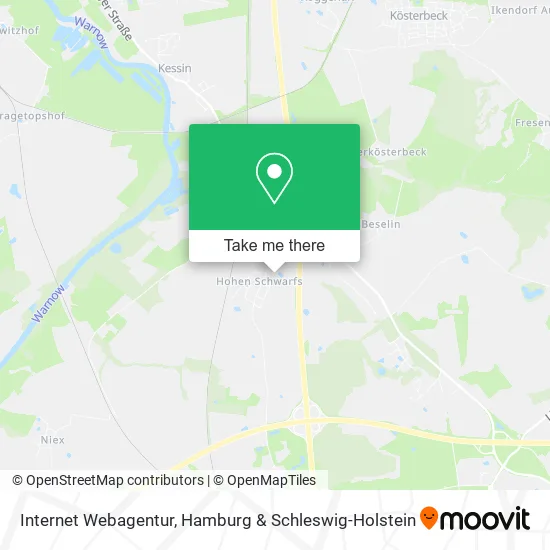 Карта Internet Webagentur