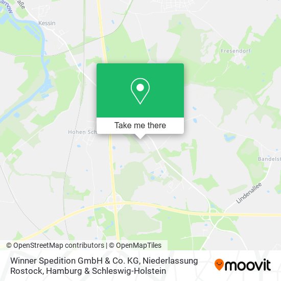 Winner Spedition GmbH & Co. KG, Niederlassung Rostock map