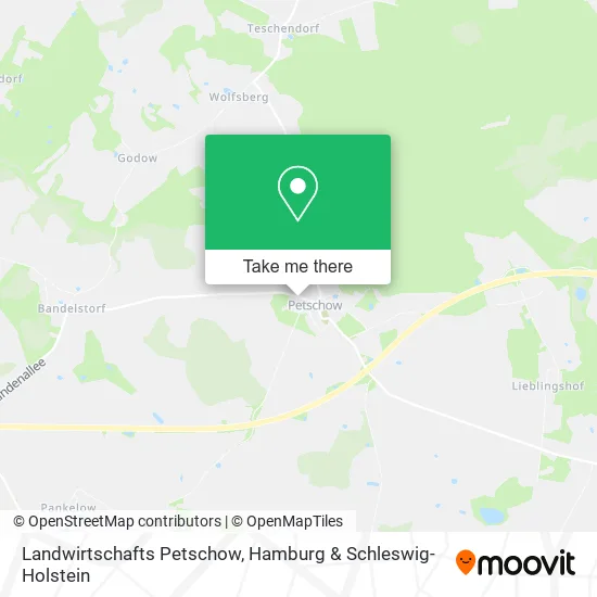 Карта Landwirtschafts Petschow