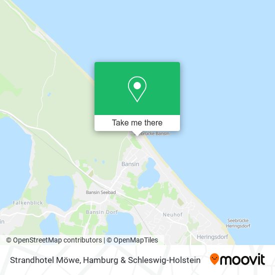 Strandhotel Möwe map