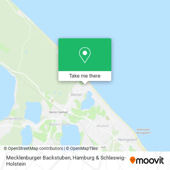 Карта Mecklenburger Backstuben