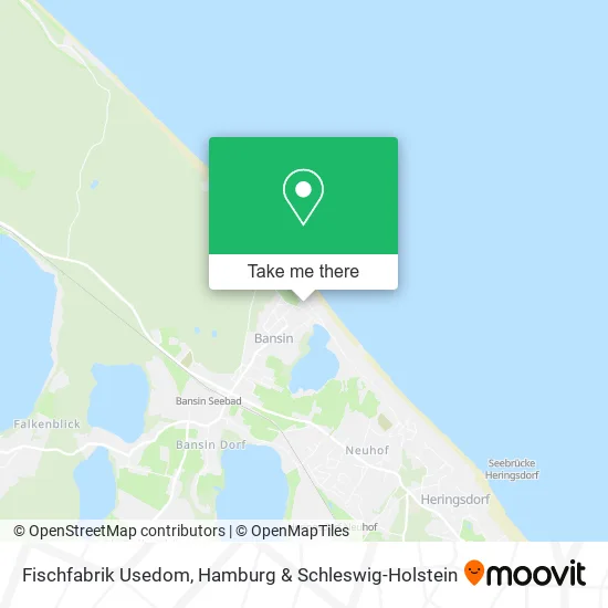Карта Fischfabrik Usedom
