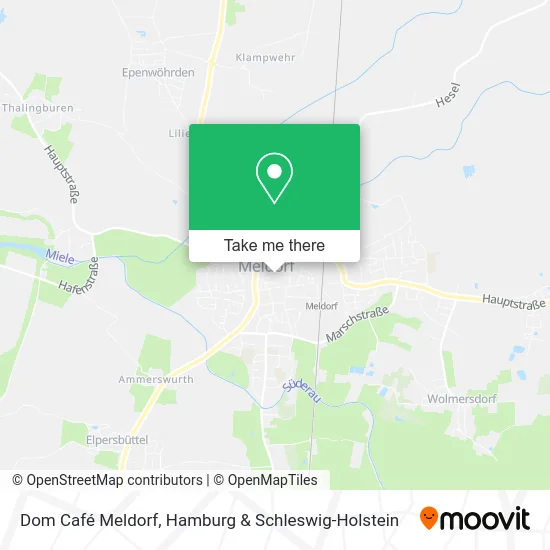 Карта Dom Café Meldorf