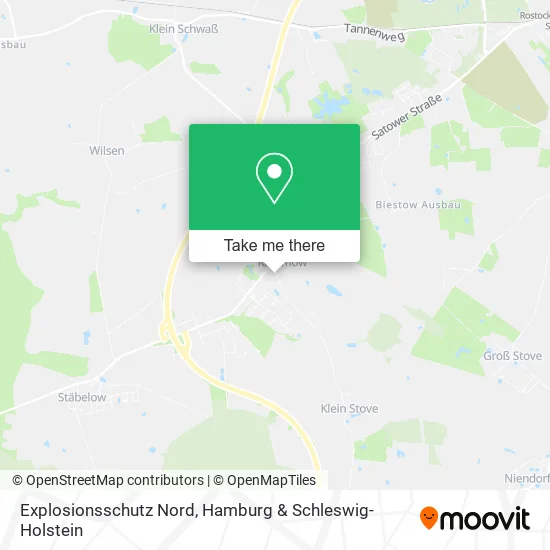 Карта Explosionsschutz Nord