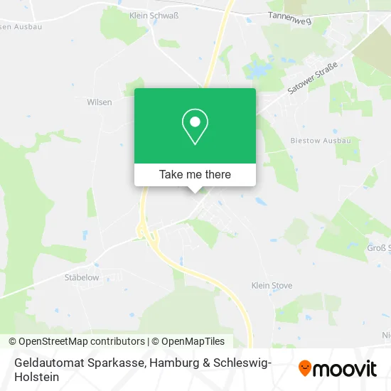 Карта Geldautomat Sparkasse