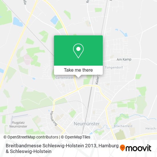Breitbandmesse Schleswig-Holstein 2013 map
