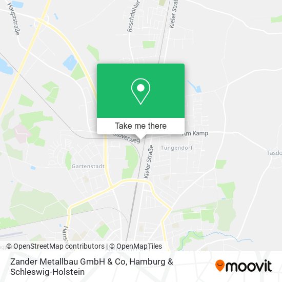 Zander Metallbau GmbH & Co map