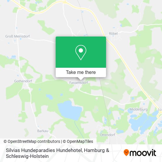 Silvias Hundeparadies Hundehotel map