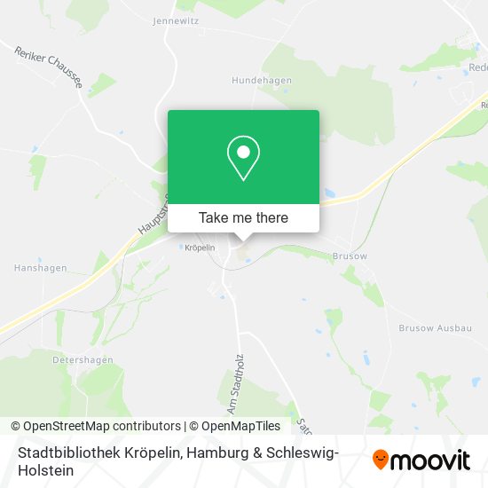 Stadtbibliothek Kröpelin map