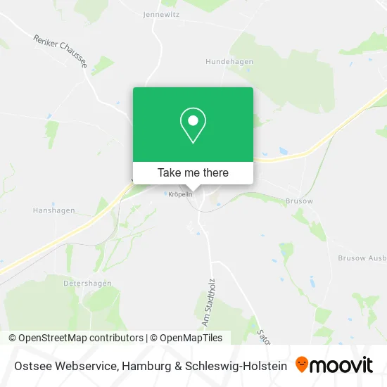 Карта Ostsee Webservice