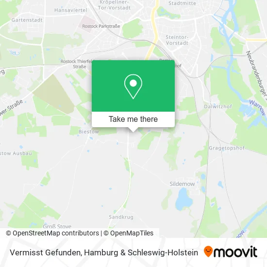 Карта Vermisst Gefunden