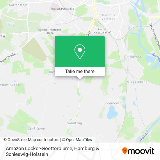 Карта Amazon Locker-Goetterblume