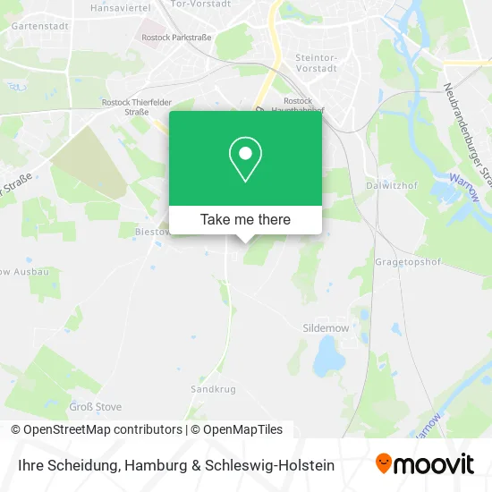 Карта Ihre Scheidung