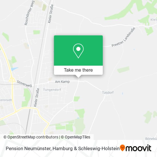 Pension Neumünster map