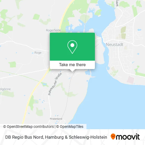 Карта DB Regio Bus Nord