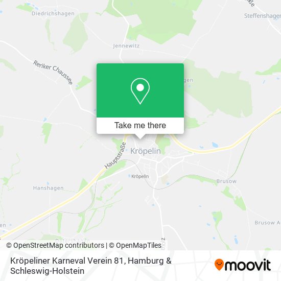 Kröpeliner Karneval Verein 81 map