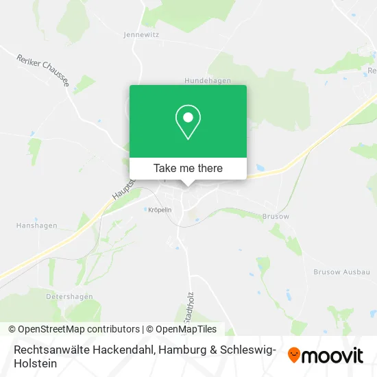 Карта Rechtsanwälte Hackendahl