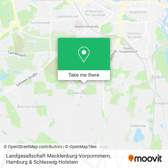 Карта Landgesellschaft Mecklenburg-Vorpommern