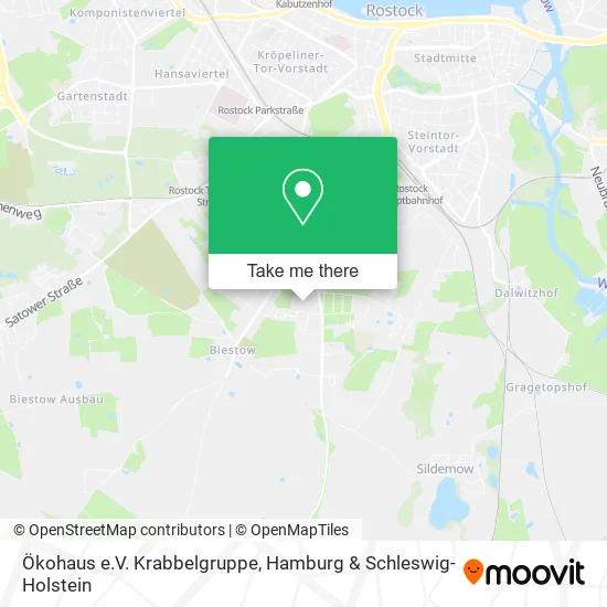 Карта Ökohaus e.V. Krabbelgruppe