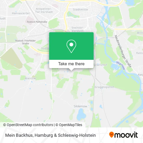 Карта Mein Backhus