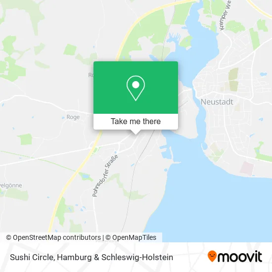 Sushi Circle map