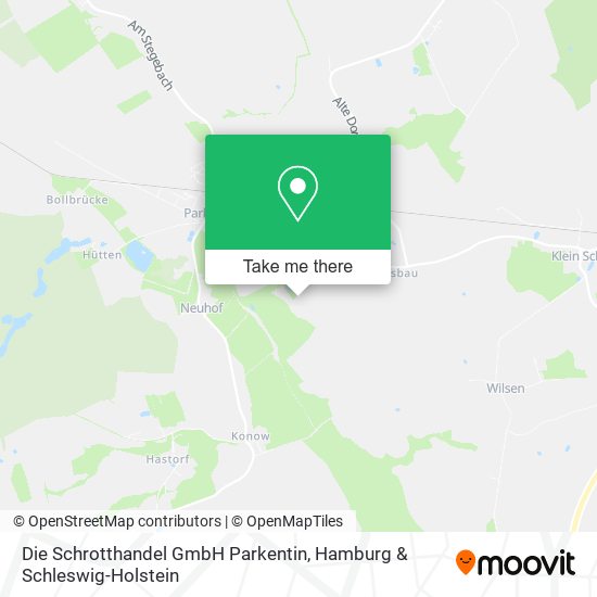 Die Schrotthandel GmbH Parkentin map