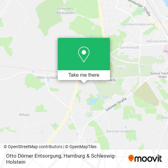 Otto Dörner Entsorgung map