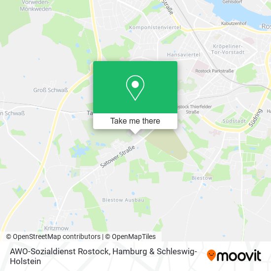 AWO-Sozialdienst Rostock map