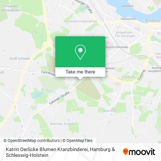 Katrin Oerlicke Blumen Kranzbinderei map