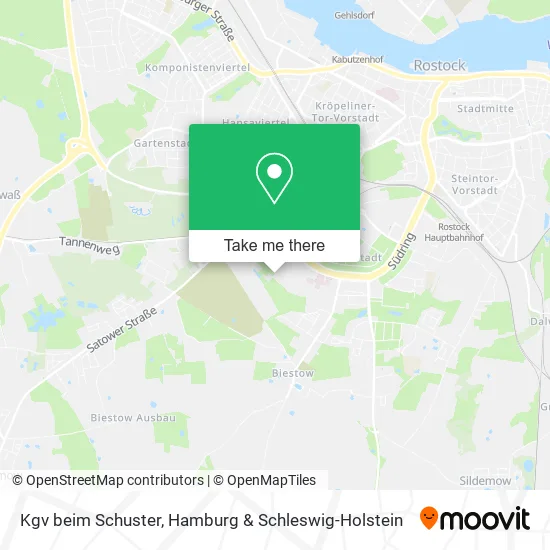 Карта Kgv beim Schuster