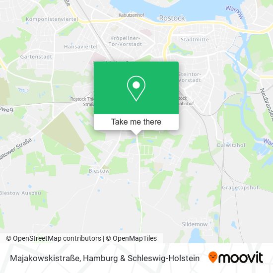 Majakowskistraße map