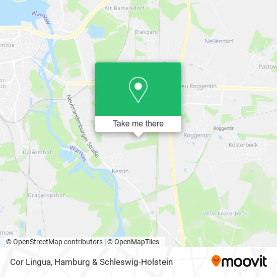 Карта Cor Lingua