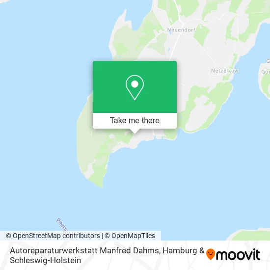 Карта Autoreparaturwerkstatt Manfred Dahms