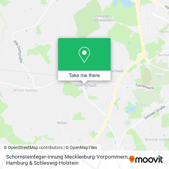 Schornsteinfeger-Innung Mecklenburg-Vorpommern map