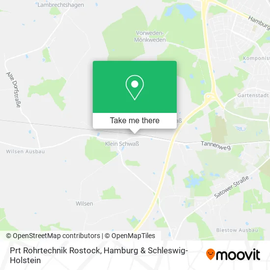 Карта Prt Rohrtechnik Rostock