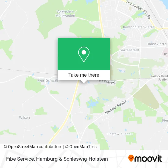 Карта Fibe Service