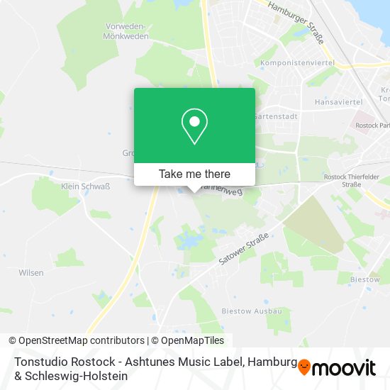Tonstudio Rostock - Ashtunes Music Label map