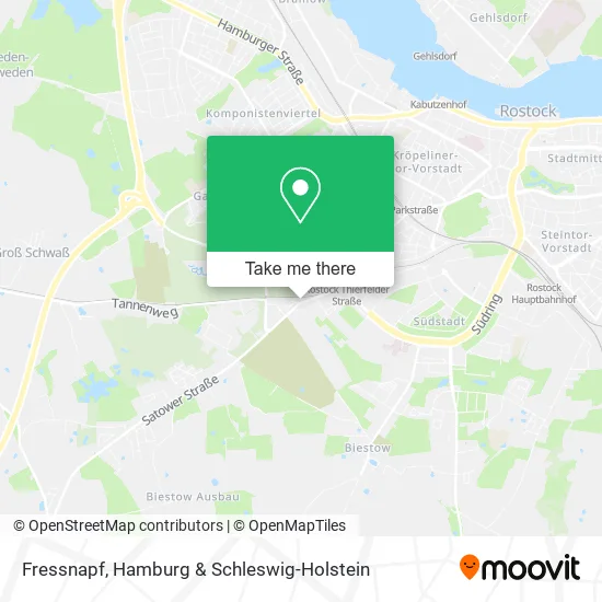 Карта Fressnapf