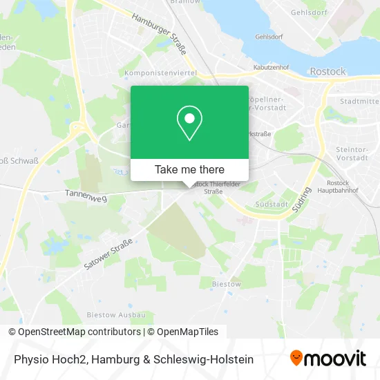 Карта Physio Hoch2
