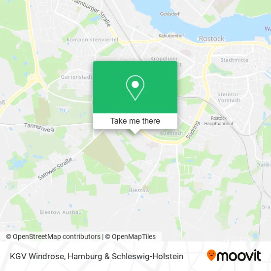 Карта KGV Windrose