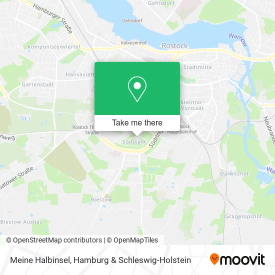 Карта Meine Halbinsel