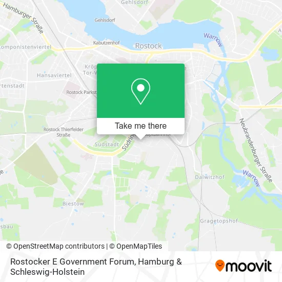 Rostocker E Government Forum map
