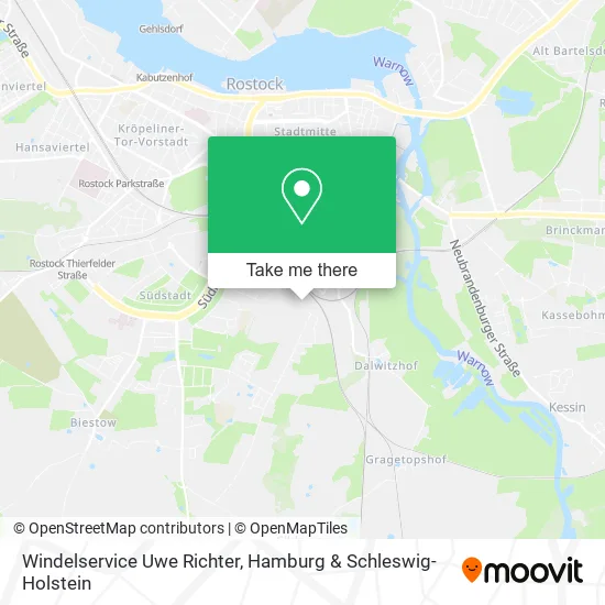 Карта Windelservice Uwe Richter