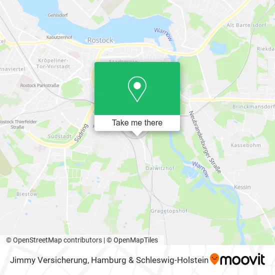 Карта Jimmy Versicherung