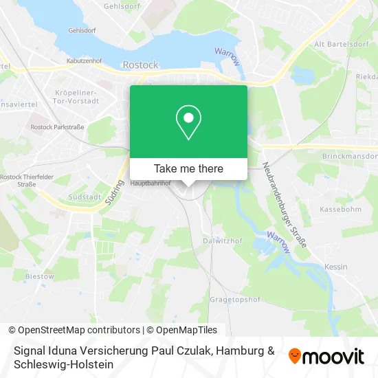 Карта Signal Iduna Versicherung Paul Czulak