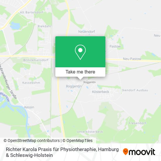 Richter Karola Praxis für Physiotheraphie map